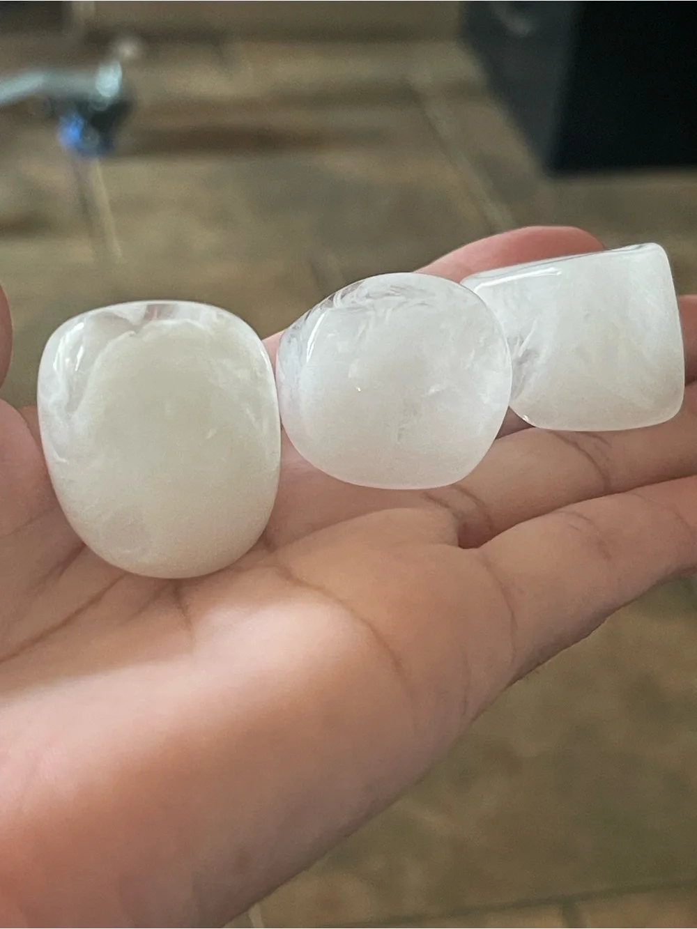 No brand chunky white